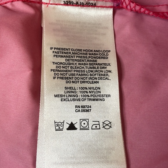 Columbia Hot Pink Nylon Windbreaker Size Medium - Picture 6 of 7